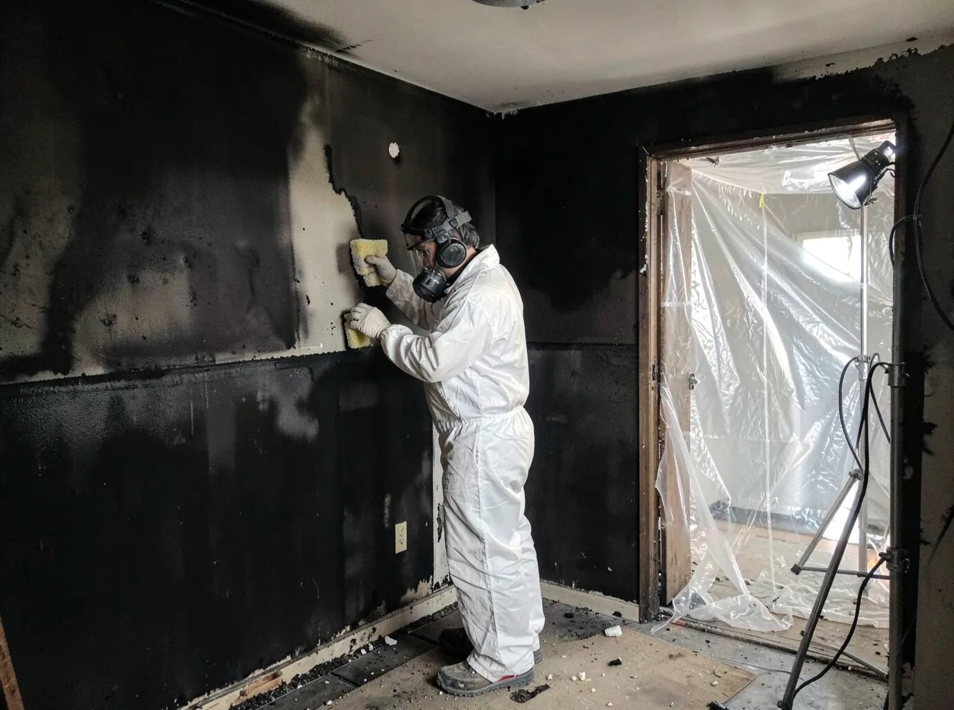 Fire Damage Restoration company in New Athens, IL